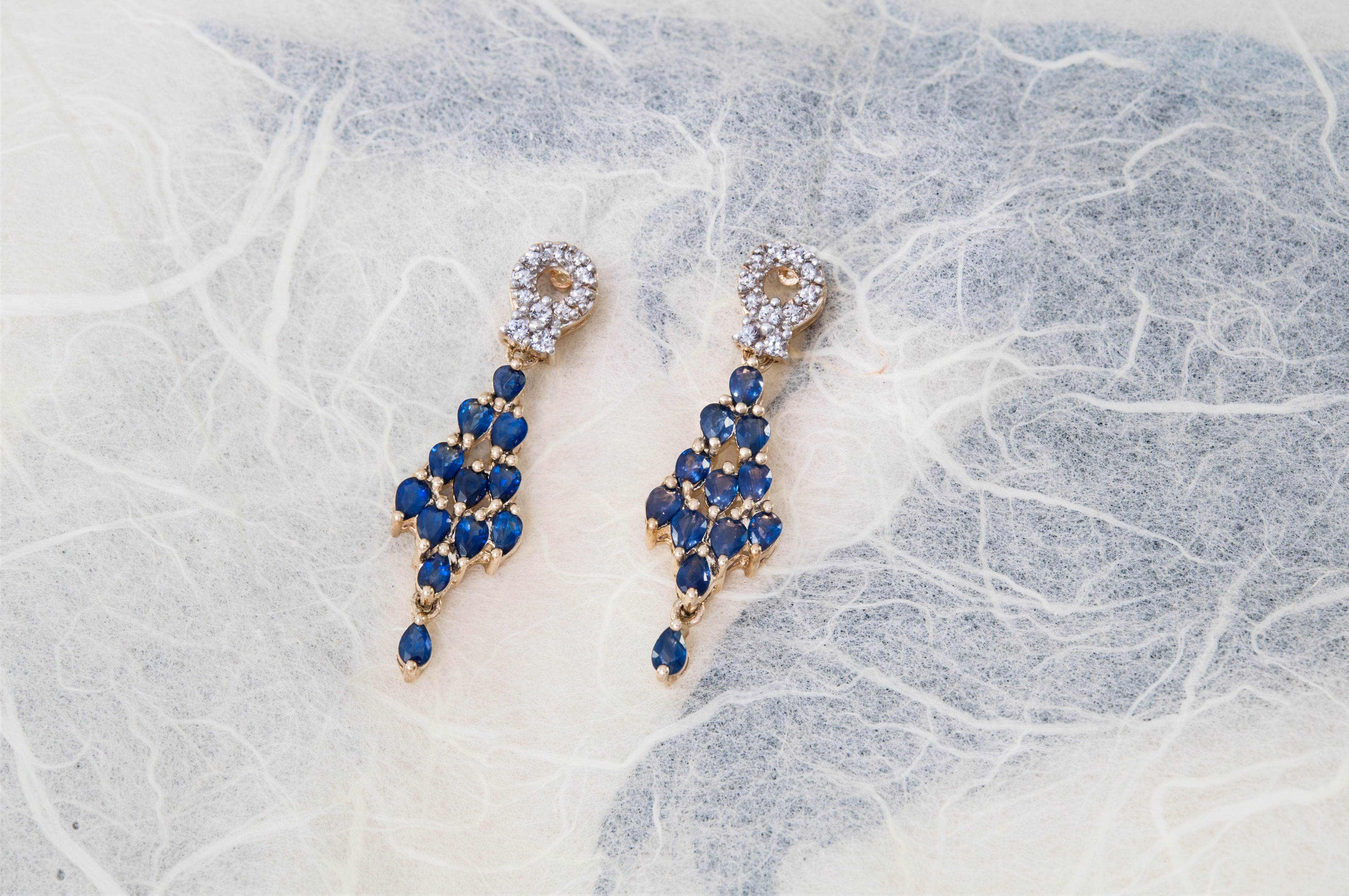 Sapphire Earrings from Rocks & Co. 