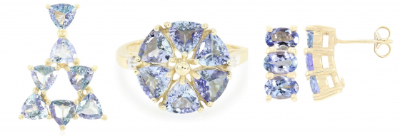 Chameleon Tanzanite Jewellery Selection from Rocks & Co. 