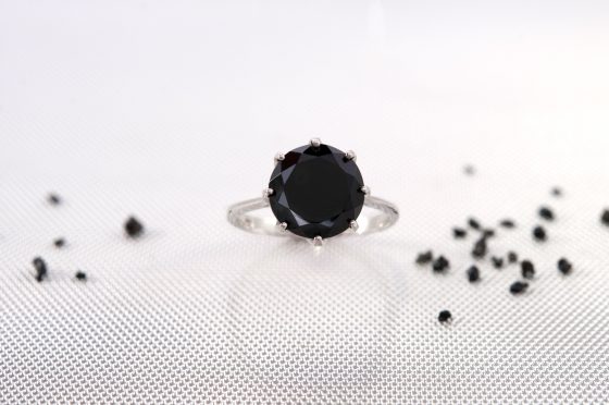 Black Spinel Ring from Rocks & Co. 