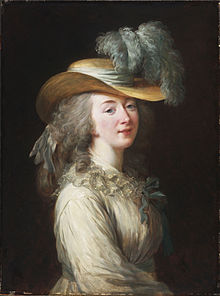 Madame du Barry by Élisabeth Vigée Le Brun, 1781- source: Wikipedia