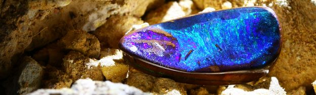 Boulder opal header